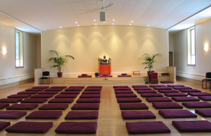  By the middle of 2006, a beautiful new Retreat Center meditation hall was ready to greet incoming retreatants.